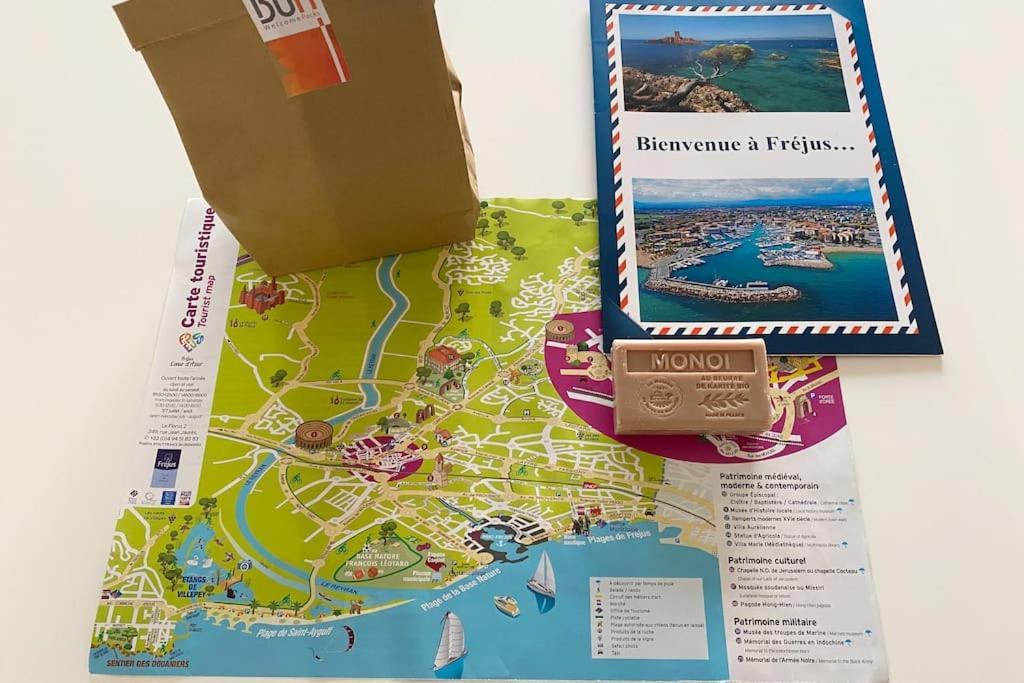 Port-Frejus, Le Paladien, Appartement 2 Pieces Climatise, Terrasse & Parking Екстериор снимка