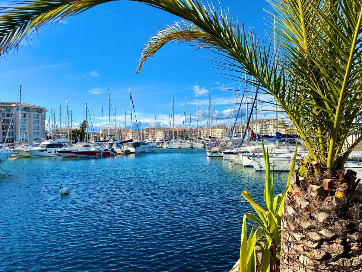 Port-Frejus, Le Paladien, Appartement 2 Pieces Climatise, Terrasse & Parking Екстериор снимка